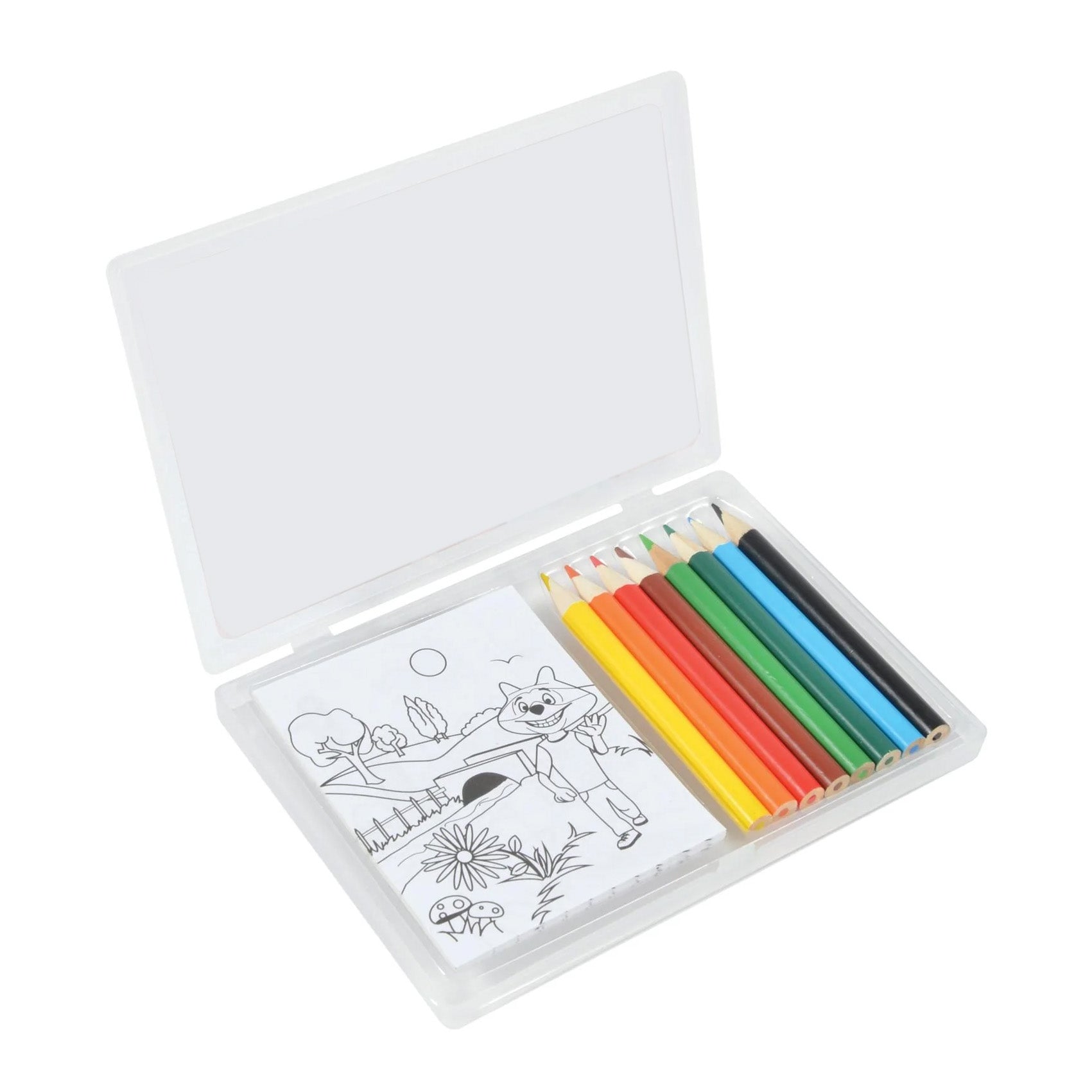 Colouring Book & Pencil Pack
