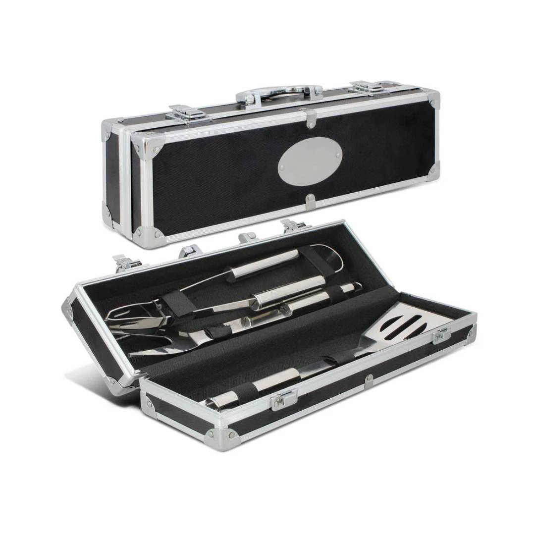 Luxury BBQ Set Presented in a Metal Case