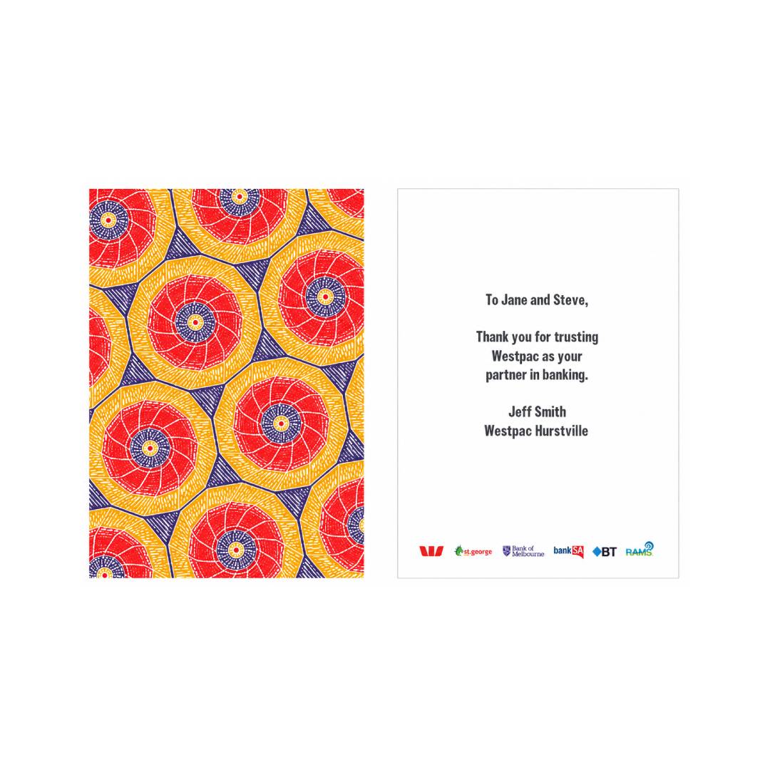 A6 Card with Custom Message