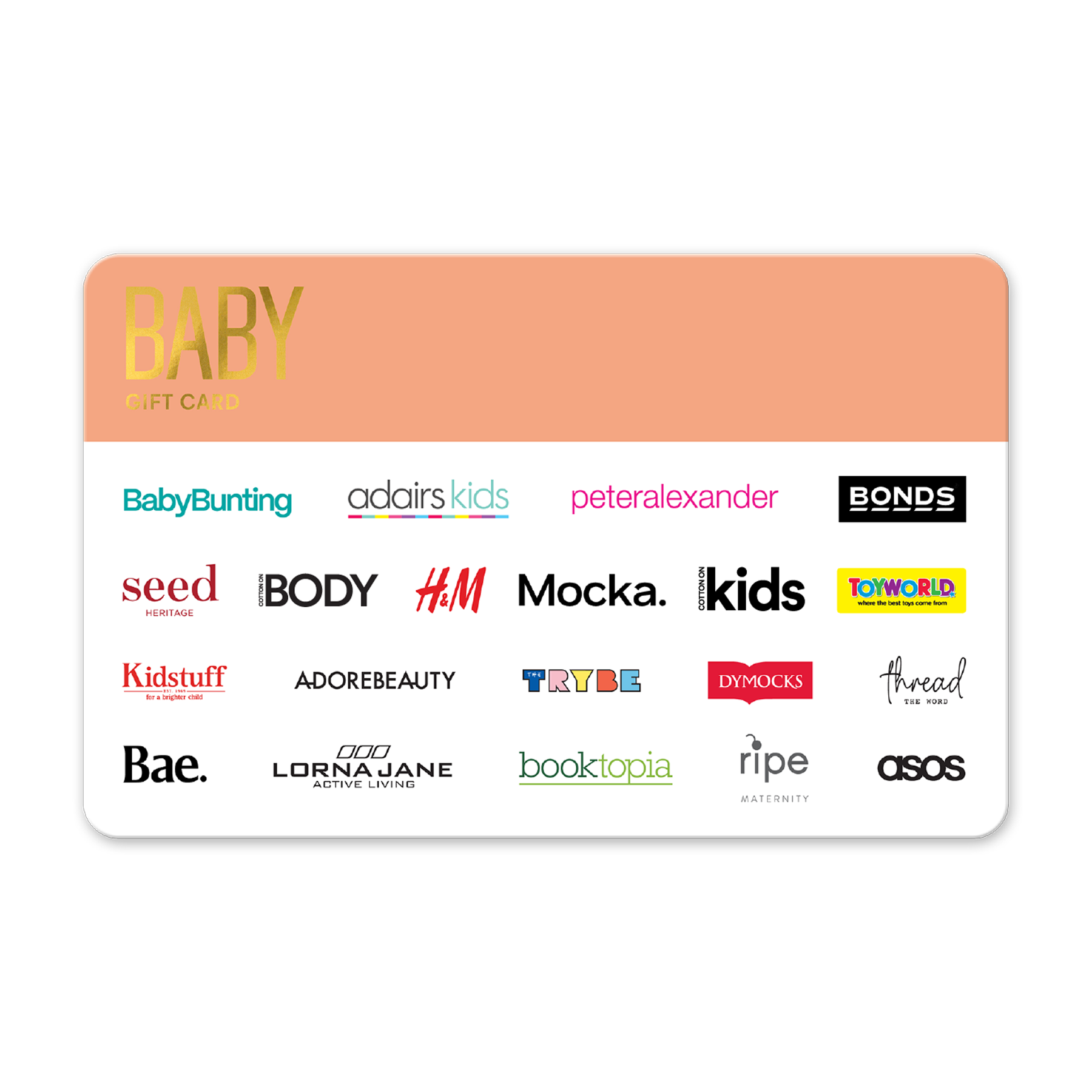 $50  Baby Gift Card (Digital e-gift Card)  Maximum two cards per order