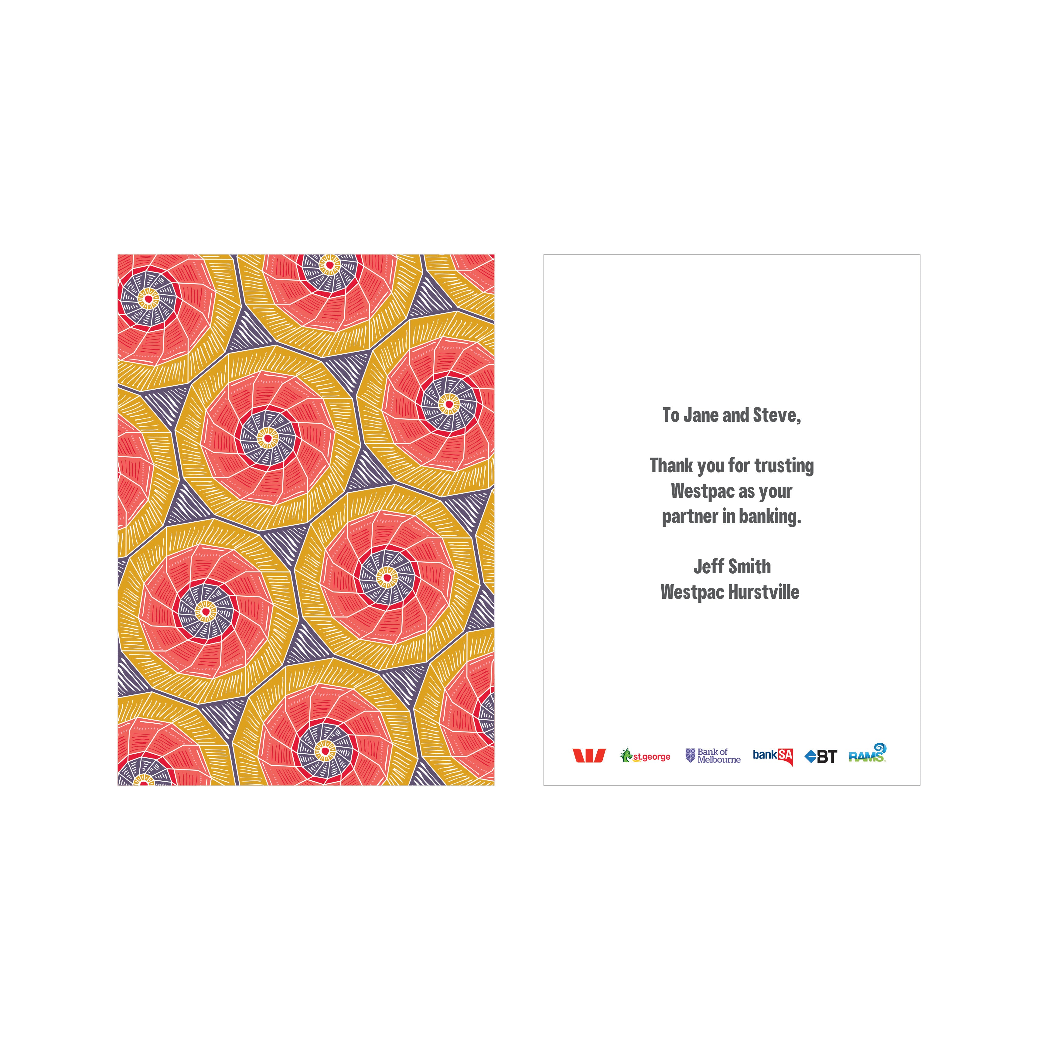 A6 Card with Custom Message